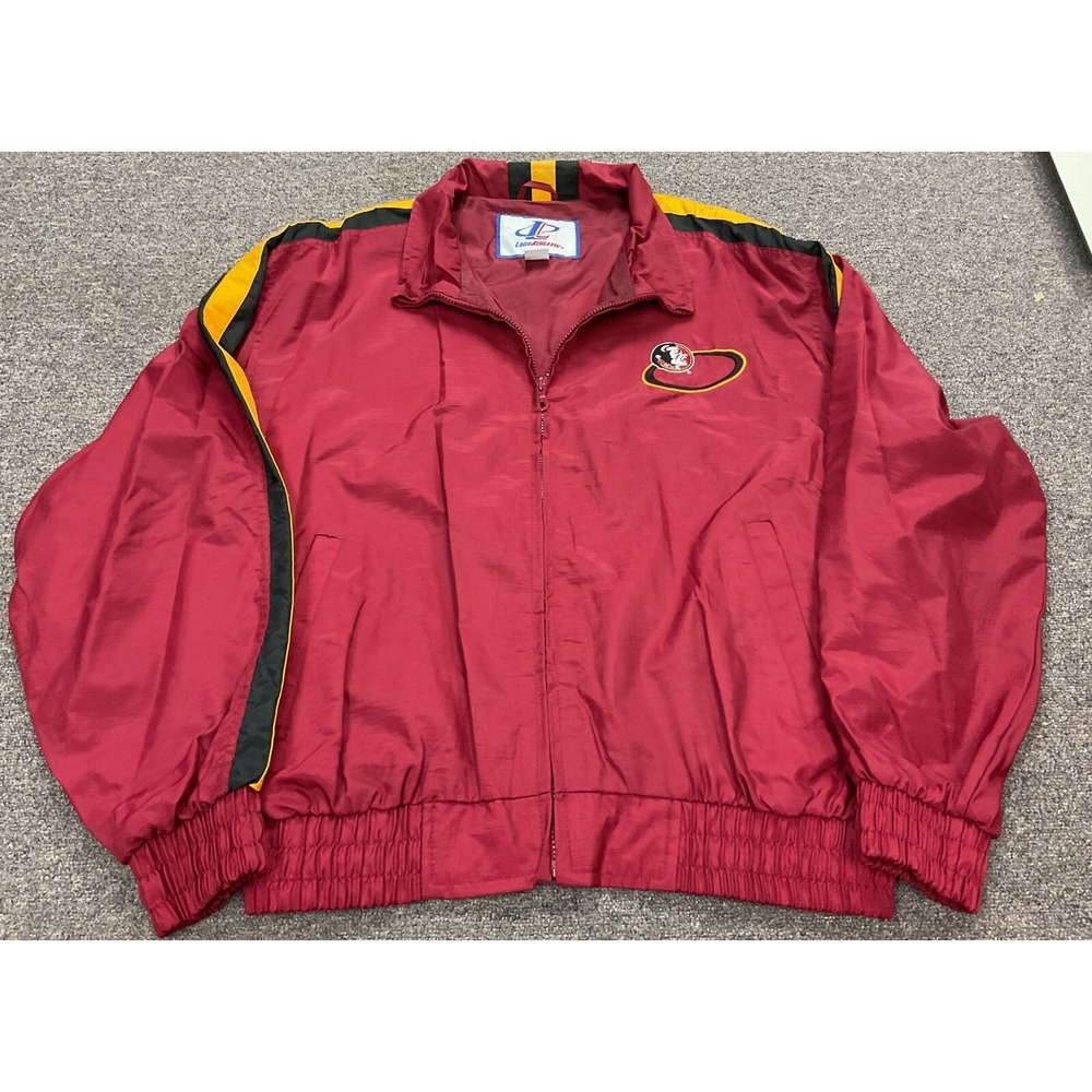 EUC! Vintage Florida State Seminoles Logo Athletic Full Zip Jacket - Size Men L